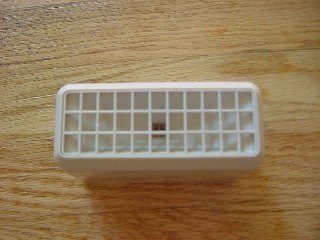 Casing 1 x 3 X 3 Collection Tray Top View